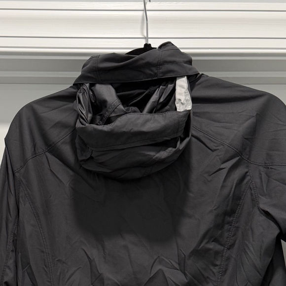 REI Hooded Womens Softshell Jacket Black Full Zip Size M - Picture 5 of 5